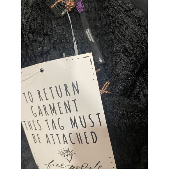 NWT Free People Carina Meadow Lace Mini Dress Size S MSRP $350 - Picture 9 of 9